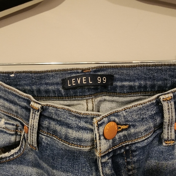 Level 99 Anthropologie Light Wash Jeans - Picture 3 of 4